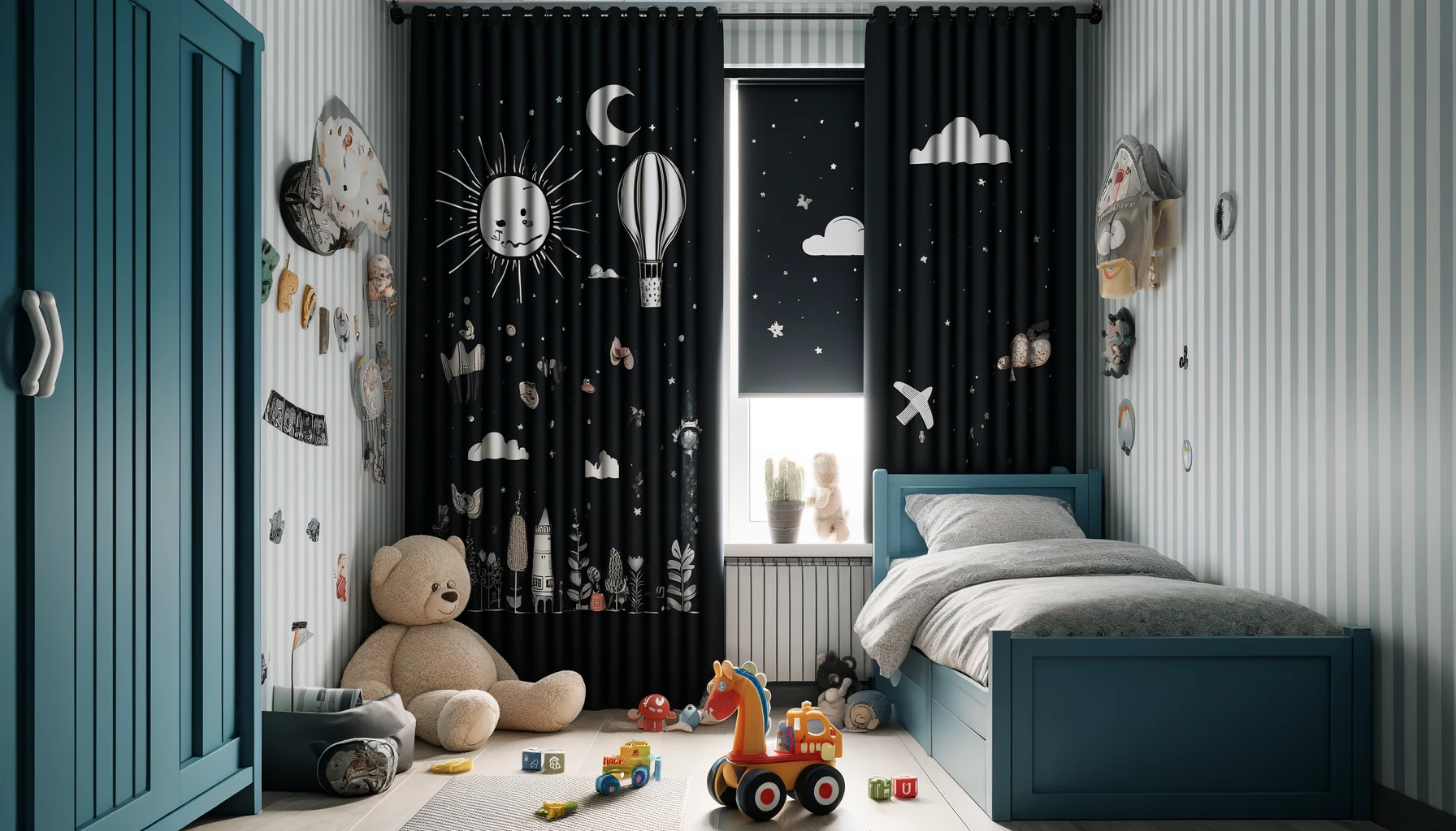 Cortinas Black Out La Solución Perfecta para Habitaciones de Niños Blog