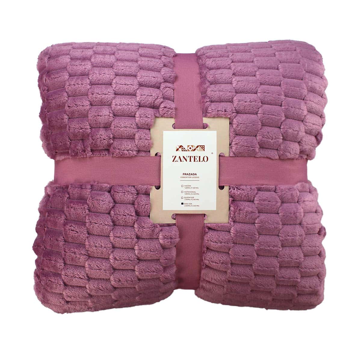 Frazada Ligera Matrimonial Transpirable Térmica Supersuave