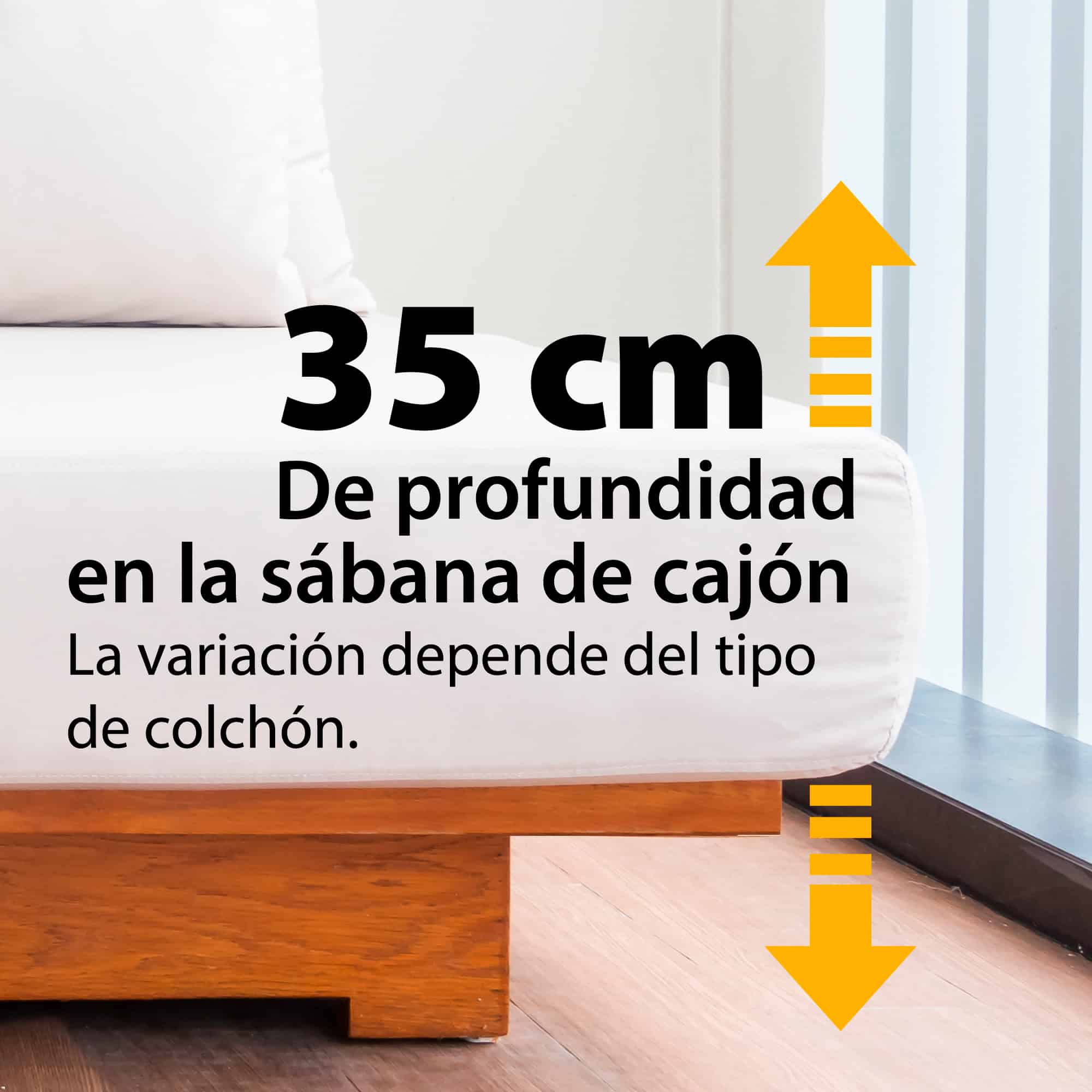 Juego De Sábanas Algodón Matrimonial 4 Pzas Transpirable - Image 7