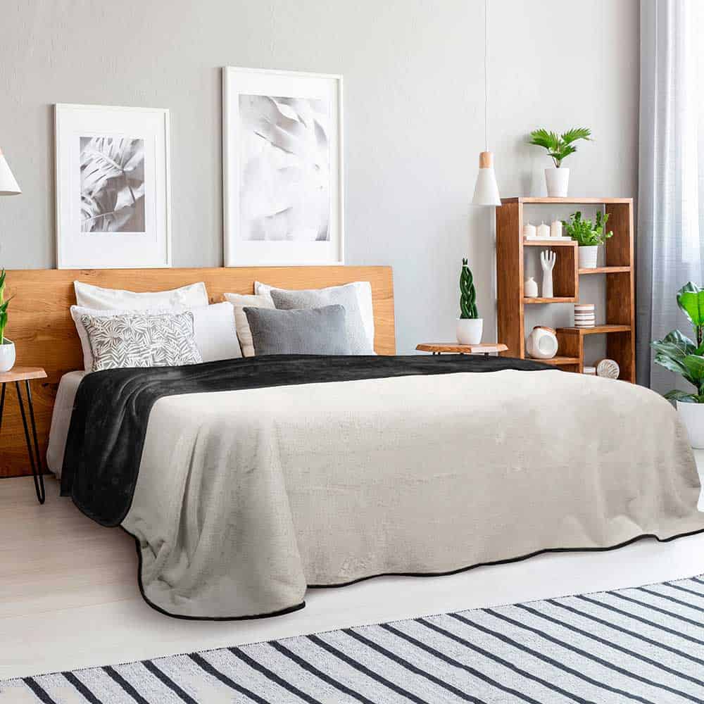 Cobertor King Size Angora Calido Extra Suave Jumbo