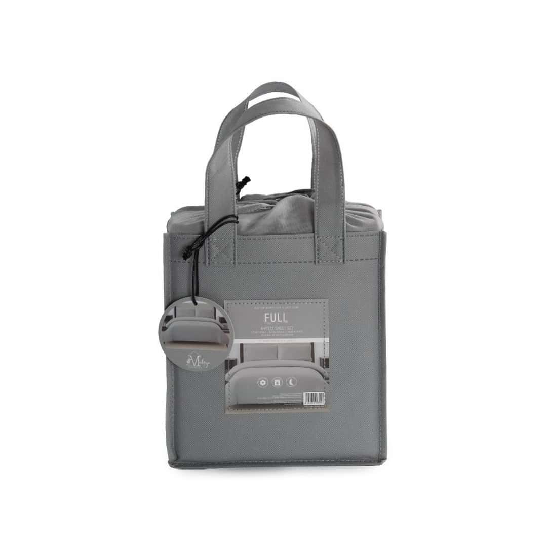 Juego Sábana Microfibra Matrimonial Más Bolsa Para Regalo